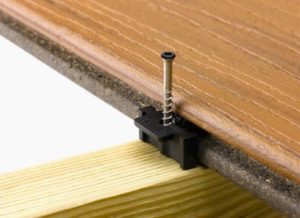 show the Trex Hideaway fastener supplier of Trex Composite Decking