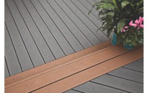 show Trex Enhanced decking 2 color options supplier of Trex Composite Decking